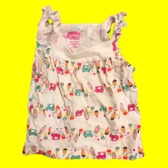 24 Month Ice Cream Tank Top Circo Summer - Picture 2 of 5